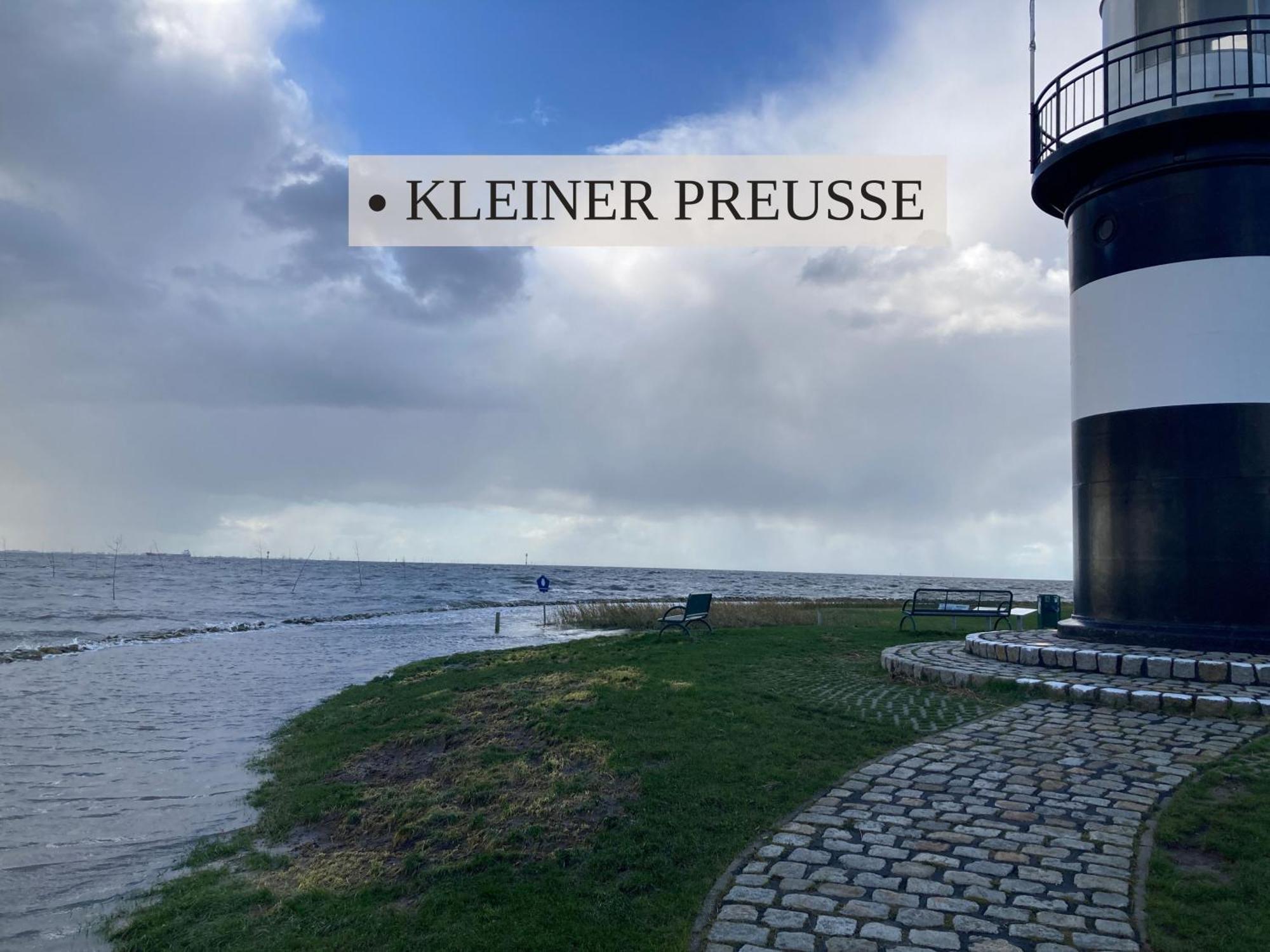 Haus Krabbe, Apartment 10, Naehe Bremerhaven, Fuer 1-2 Personen, 2 Schlafzimmer, Einzelbetten, Zweite Etage, Zentral Gelegen, Bis Zu 2 Hunden Kostenfrei Willkommen Wremen Esterno foto